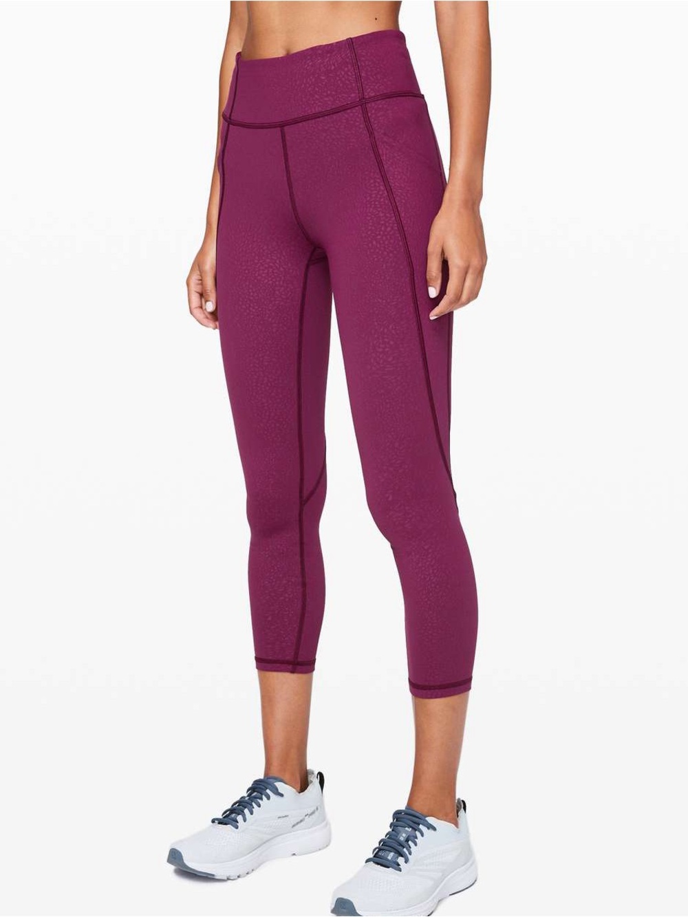 Lululemon Time To Sweat Crop 23" leggings. Size 10.